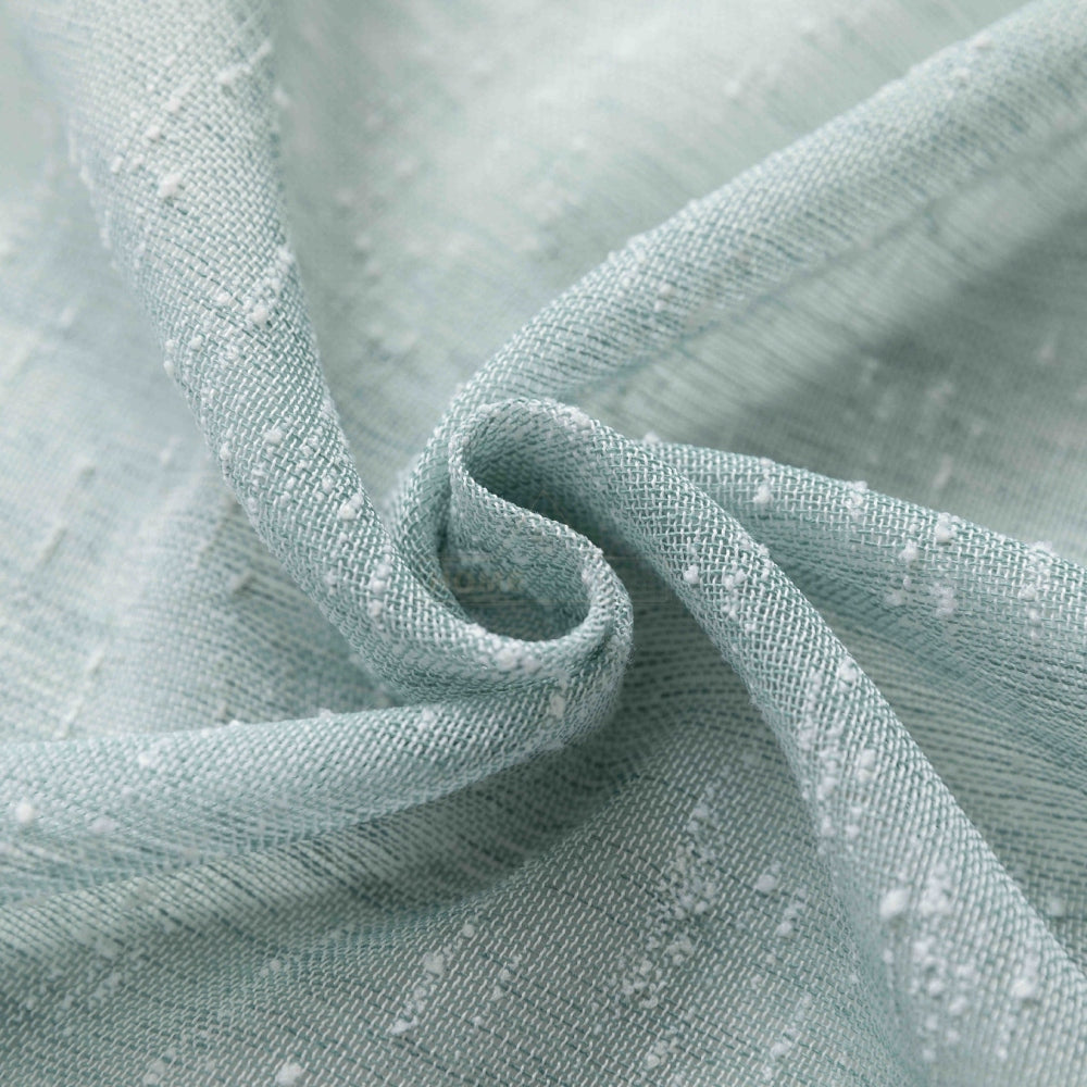 Κουρτίνα Ημιδιάφανη Λινή Πετρόλ Με Κρίκο 270x290cm A6023-26