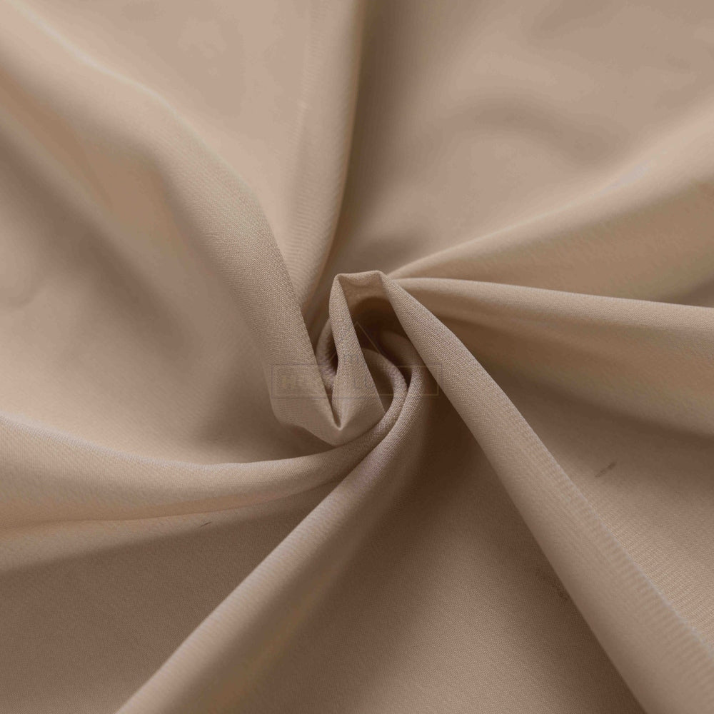 Κουρτίνα Ημιδιάφανη Βουάλ Καφέ Με Κρίκο Υ270xΦ270cm A6030-4