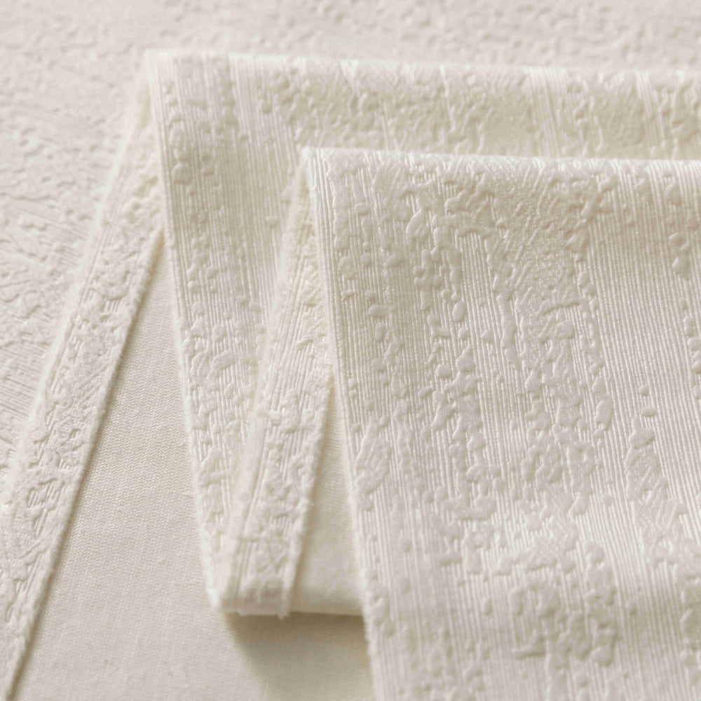 Κουρτίνα Σκίασης Ζακάρ Εκρού Με Κρίκους 270x255cm 8035-1