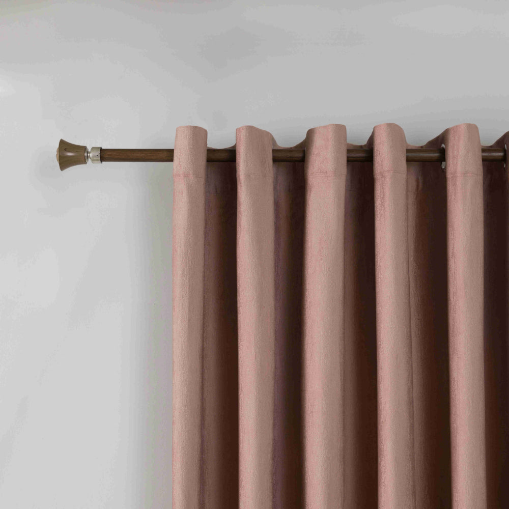 Κουρτίνα Σκίασης Ζακάρ Σομόν Με Κρίκους 270x255cm 8035-2