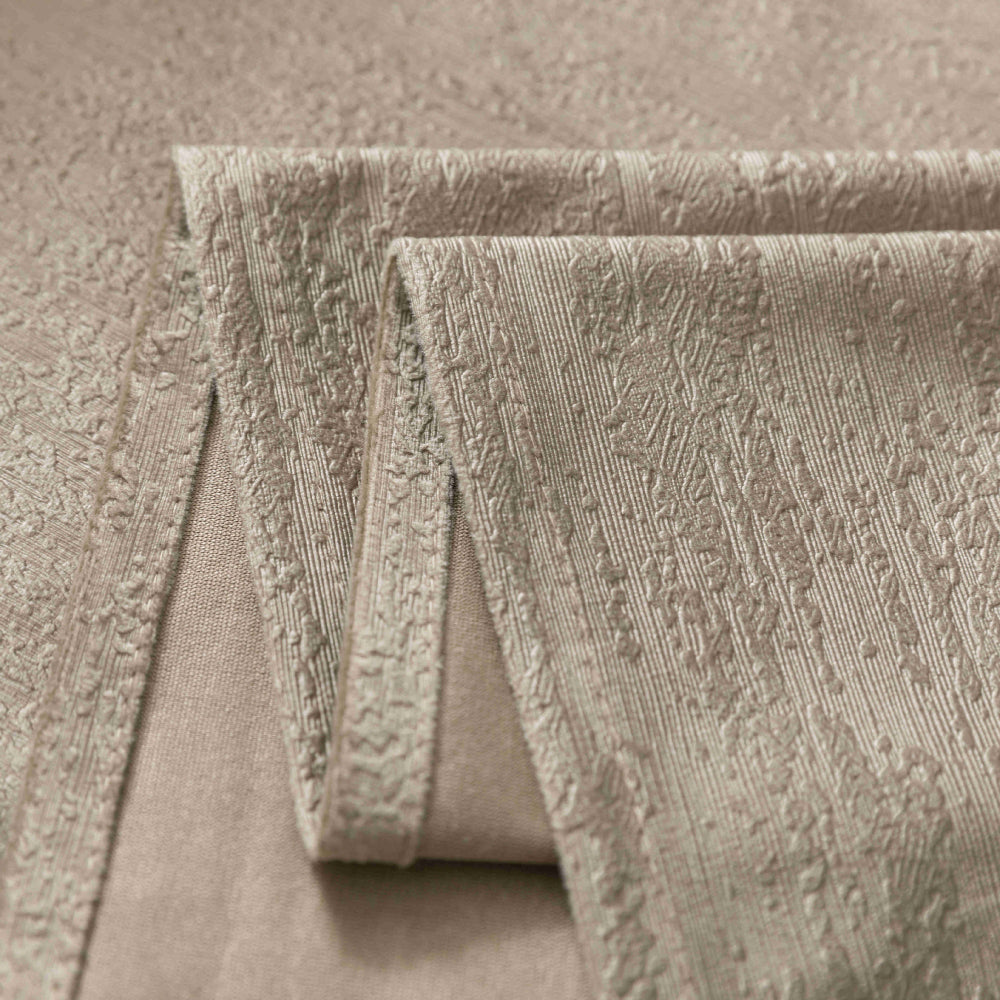 Κουρτίνα Σκίασης Ζακάρ Μόκα Με Κρίκους 270x255cm 8035-4