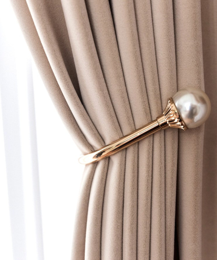 Velvet Κουρτίνα Σκίασης Κρεμ Μπεζ Με Τρέσα Υ270xΦ280cm 910-1