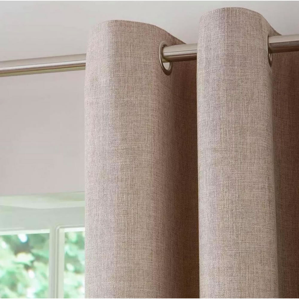 Paris Κουρτίνα Σκίασης Μπεζ Με Κρίκο Υ270xΦ280cm A431-25