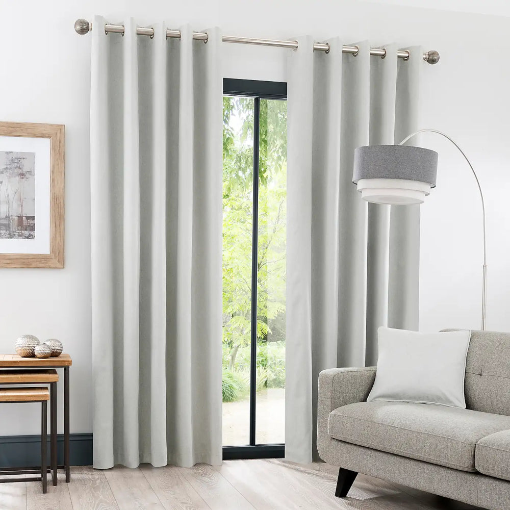 Paris Κουρτίνα Σκίασης Dove Grey Με Κρίκο Υ270xΦ280cm A431-29