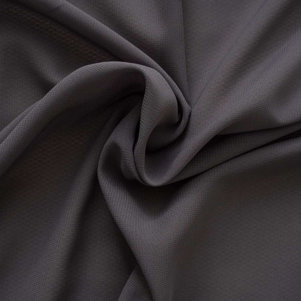 Κουρτίνα Ημιδιάφανη Βουάλ Γκρι Σκούρο Με Κρίκο Υ270xΦ270cm A6030-6