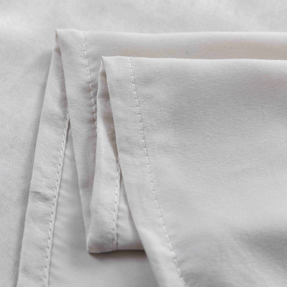 Velour Satin Κουρτίνα Γκρεζ 80% Σκίασης Με Κρίκο Υ270xΦ280cm A6341-20