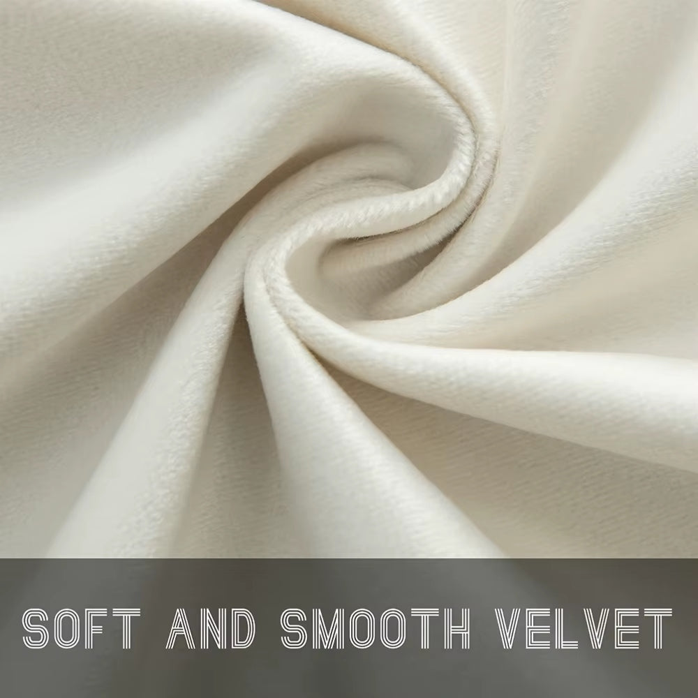 Velvet Κουρτίνα Σκίασης Εκρού με Τρέσα Υ270xΦ280cm 910-7